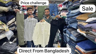 Branded Clothes Sale  Price Challenge Rate  Direct From Bangladesh  Export Surplus Summer Clothes [upl. by Ikey868]