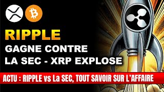 🚨 RIPPLE GAGNE  XRP TO THE MOON 🚀 LISTING TON BINANCE  ACTU CRYPTO [upl. by Nyram738]