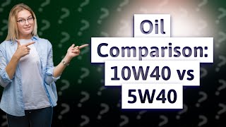 Which oil is better 10W40 or 5W40 [upl. by Tammara513]