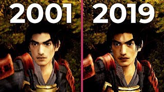 Onimusha Warlords – Original 2001 vs Remaster 2019 Graphics Comparison [upl. by Vi]