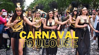 CARNAVAL DE TOULOUSE 2023  chorégraphie Cléopâtres du Brésil avec Blocodaqui  Meu Brasil [upl. by Adnilab]