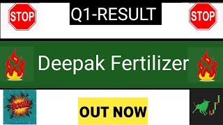 Deepak Fertilisers and Petrochemicals Corporation Limited ♥️ Q1 2025 Financial Result [upl. by Azyl]