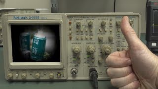 EEVblog 1203  REPAIR Tektronix 2465B Oscilloscope [upl. by Enybor]