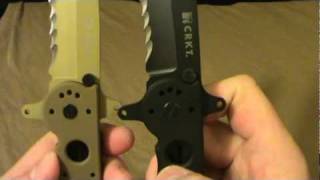 CRKT M1614DSFG and M2114SFG Review [upl. by Onez]