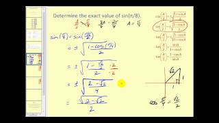 Half Angle Identities [upl. by Ellene]