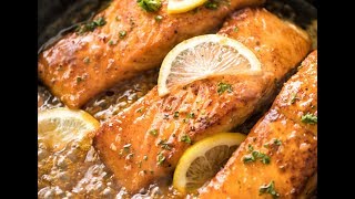 Lemon Honey Glazed Salmon [upl. by Tull]