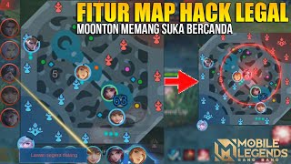 FITUR MAP HACK LEGAL DARI MOONTON ANTI BAN TANPA SCRIPT TANPA APPLIKASI KE 3 [upl. by Pricilla188]