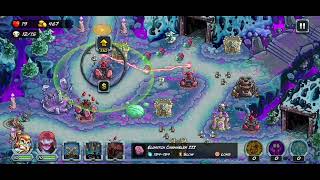 Kingdom Rush 5 Alliance  Desecrated Temple  3 Stars  Veteran  WalkthroughiOSiPhone [upl. by Lincoln]