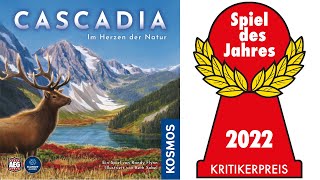 Spiel des Jahres 2022 „Cascadia“ [upl. by Magda]