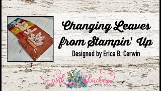 Changing Leaves Inked Embossing Folder [upl. by Timothee]