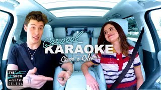 Shawn Mendes and Selena Gomez Carpool Karaoke [upl. by Hamian]