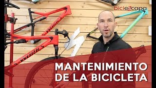 Mantenimiento básico de tu bicicleta [upl. by Ynar124]