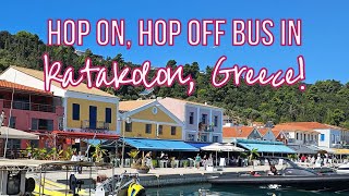 Day 13 Hop on Hop off Bus in Katakolon Greece Cruise on the Carnival Pride [upl. by Rehttam]