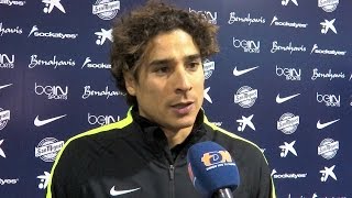 Guillermo Ochoa “Contento por salir de titular y ayudar al Málaga en el triunfo” [upl. by Nerwal]