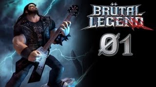 Lets Play Brütal Legend  This is Heavy Metal  German Deutsch Gameplay Part 01 [upl. by Einahpts]