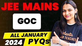 GOC PYQs January Attempt  JEE Mains 2024 1st Attempt  Shilpi Maam vjme20 [upl. by Yror]