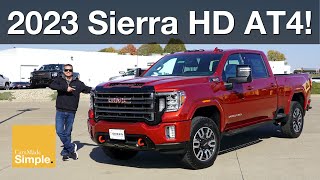 2023 GMC Sierra 2500 AT4 Premium Duramax  The Heavy Duty quotOff Roaderquot [upl. by Jorrie355]