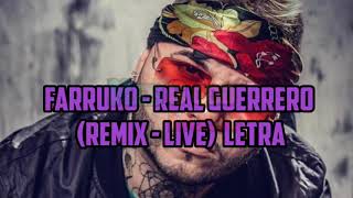 Farruko  Real Guerrero Remix  Live letra 2020 [upl. by Eilime]