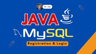 JAVA MySQL  Login Registration  Connection to Database  Part 1 [upl. by Sedecrem565]