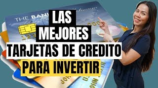 Las Mejores Tarjetas de Crédito  Compra de Inmobiliarios [upl. by Ppilihp]