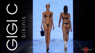 GIGI C Resort 2019 Swimwear Collection Runway Bikini  MiamiSwim PARAISO Fashion Fair  EXCLUSIVE [upl. by Akemihs837]