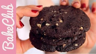 Double Chocolate Cookies  BakeClub [upl. by Cleti]