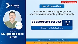 Sesión OnLine quotVenciendo al dolor agudo cómo resolverlo rápidamente y efectivamentequot [upl. by Salesin]