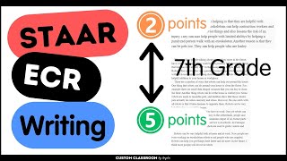 STAAR 7th Grade ECR Analysis Unveiling the Key Differences in 2 vs 5 Point Responses [upl. by Puett591]