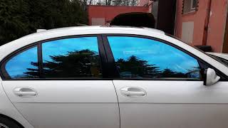 Chameleon window film tinted window tinting [upl. by Naiva]