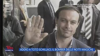 Addio a Totò Schillaci il bomber delle notti magiche  La Vita in diretta  18092024 [upl. by Martino]