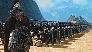 The Dwarfs Vs Greenskins  13000 Unit cinematic Siege Battle  Total War Warhammer 2 [upl. by Milman]