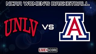 UNLV vs Arizona  NCAA Mens Basketball Live Scoreboard [upl. by Ahsinut]