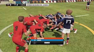 PAYS DE GALLES  FRANCE  Rugby Challenge 3 [upl. by Mahsih]