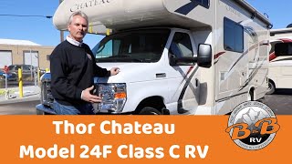 Thor Chateau Model 24F Class C RV Walkthrough [upl. by Annie]