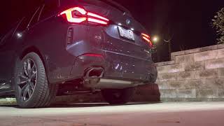 2022 x3 M40i LCI Cold start and Revs in sport mode Stock exhaust [upl. by Dionne]