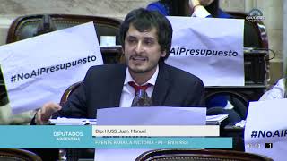 Diputado Huss Juan Manuel  Sesión 24102018  PL [upl. by Anrahc]