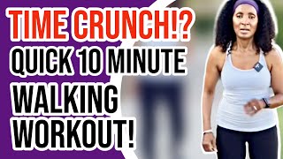 QUICK RESULTS 10 MINUTE WALKING WORKOUT [upl. by Evilo]