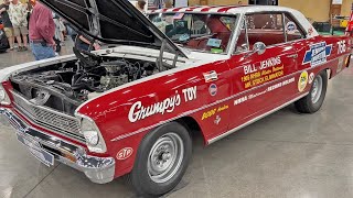 GRUMPY JENKINS 66 Nova Stock Eliminator Drag Car [upl. by Ariamat]