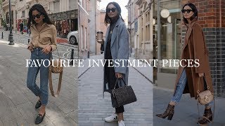 FAVOURITE INVESTMENT PIECES FOR AUTUMNWINTER [upl. by Nava]