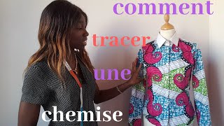 PATRON diyTRACE TA CHEMISE PRES DU CORPS [upl. by Eniawd]