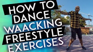 How to Dance for Beginners  Waacking Freestyle  Part 1 [upl. by Silra]