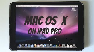 Mac OS X on the iPad Pro 2020 [upl. by Aydidey]