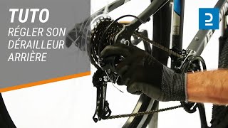 Comment régler son dérailleur arrière de vélo [upl. by Rudelson985]