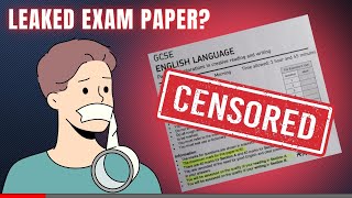 GCSE Examiners May HIDE This LEAKED CHEATSHEET… Must Use This For Top Marks gcse english exam [upl. by Anelah285]