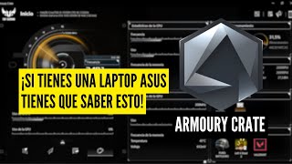 TODO acerca del ARMOURY CRATE de la ASUS TUF GAMING F15 [upl. by Lashonde]