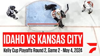 Idaho Steelheads vs Kansas City Mavericks  Highlights  ECHL Playoffs [upl. by Einreb720]