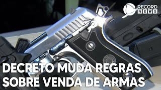 Governo lança decreto que muda regras sobre a venda de armas [upl. by Aikyt]