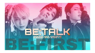 BEFIRSTのBETALK【20220225】ラジオ切り抜き [upl. by Marucci256]