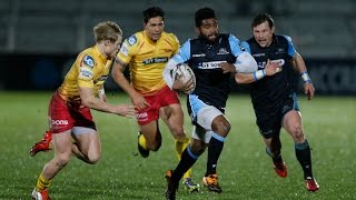 Glasgow Warriors v Scarlets Highlights – GUINNESS PRO12 201415 [upl. by Tanhya616]