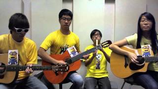 Banana Minions  a guitar cover by Hashtag [upl. by Annez]